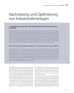 Nachrüstung und Optimierung von Industrieofenanlagen