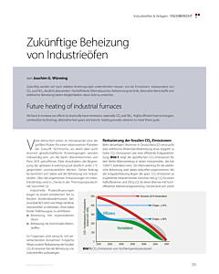 Zukünftige Beheizung von Industrieöfen