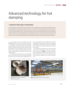 Advanced technology for hot stamping