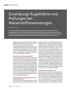 Zuverlässige Kugelhähne und Prüfungen bei Wasserstoffanwendungen