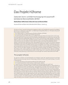 Das Projekt H2home