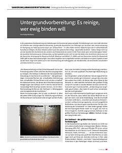 Untergrundvorbereitung: Es reinige, wer ewig binden will
