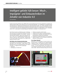 Intelligent geklebt hält besser: Misch-, Imprägnier- und Einbautechniken im Zeitalter von Industrie 4.0