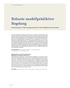 Robuste modellprädiktive Regelung