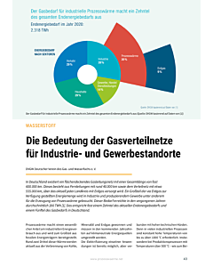 Die Bedeutung der Gasverteilnetze für Industrie- und Gewerbestandorte