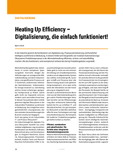 Heating Up Efficiency – Digitalisierung, die einfach funktioniert!