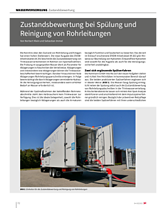 Zustandsbewertung bei Spülung und Reinigung von Rohrleitungen