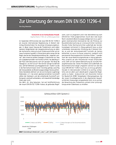 Zur Umsetzung der neuen DIN EN ISO 11296-4