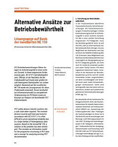 Alternative Ansätze zur Betriebsbewährtheit