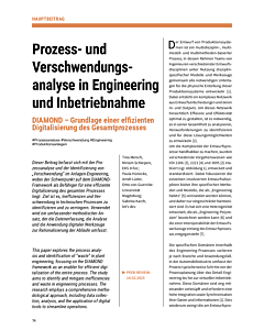 Prozess- und Verschwendungs-analyse in Engineering und Inbetriebnahme