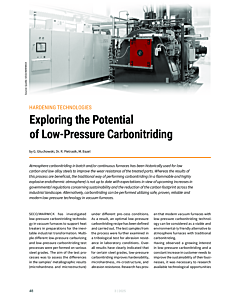 Exploring the Potential of Low-Pressure Carbonitriding