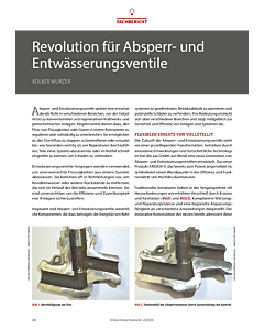 Revolution für Absperr- und Entwässerungsventile
