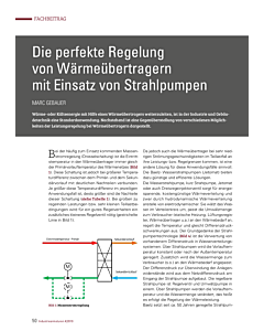 Die perfekte Regelung von Wärmeübertragern mit Einsatz von Strahlpumpen