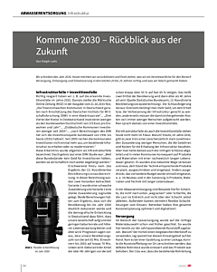 Kommune 2030 – Rückblick aus der Zukunft