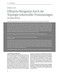 Effiziente Navigation durch die Topologie industrieller Prozessanlagen