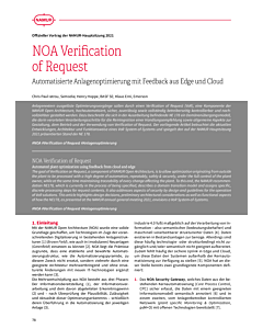 NOA Verification of Request