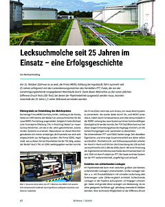 Lecksuchmolche seit 25 Jahren im Einsatz – eine Erfolgsgeschichte