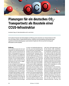 Planungen für ein deutsches CO2-Transportnetz als Baustein einer CCUS-Infrastruktur