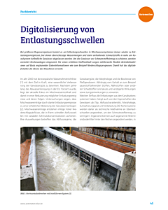 Digitalisierung von Entlastungsschwellen