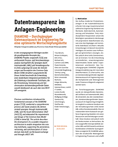 Datentransparenz im Anlagen-Engineering