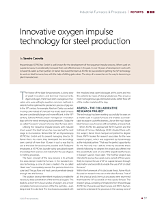 technology for steel production