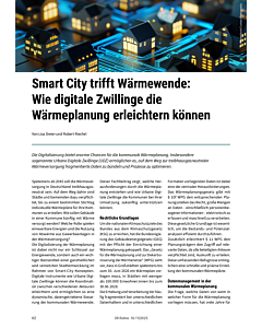 Smart City trifft Wärmewende: Wie digitale Zwillinge die Wärmeplanung erleichtern können