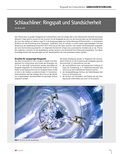 Schlauchliner: Ringspalt und Standsicherheit