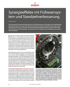 Synergieeffekte mit Frühwarnsystem und Standzeitverbesserung
