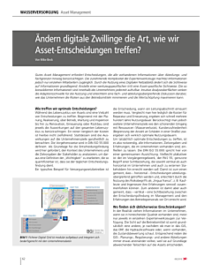 Ändern digitale Zwillinge die Art, wie wir Asset-Entscheidungen treffen?