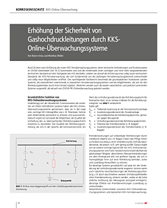 Erhöhung der Sicherheit von Gashochdruckleitungen durch KKSOnline-Überwachungssysteme