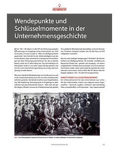 Wendepunkte und Schlüsselmomente in der Unternehmensgeschichte