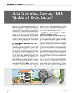 Markt für die Inhouse-Sanierung – Teil 3: Wie sieht es in Deutschland aus?