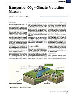 Transport of CO2 - Climate Protection Measure