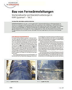 Bau von Fernwärmeleitungen