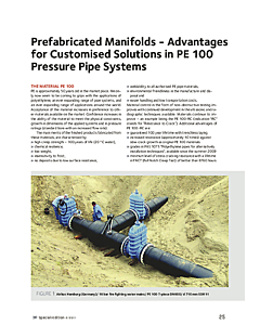 Prefabricated Manifolds - Advantages for Customised Solutions in PE 100 Pressure Pipe Systems