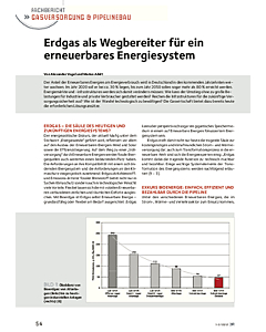 Erdgas als Wegbereiter für ein erneuerbares Energiesystem