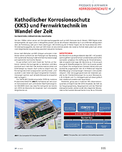 Kathodischer Korrosionsschutz (KKS) und Fernwirktechnik im Wandel der Zeit
