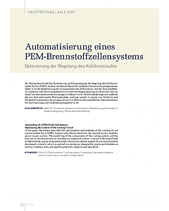 Automatisierung eines PEM-Brennstoffzellensystems