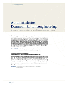 Automatisiertes Kommunikationsengineering