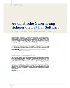 Automatische Generierung sicherer diversitärer Software