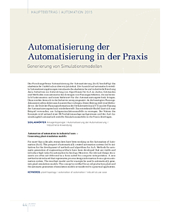 Automatisierung der Automatisierung in der Praxis