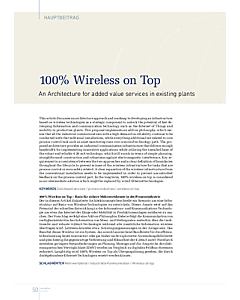 100% Wireless on Top