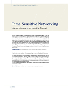Time Sensitive Networking