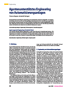 Agentenunterstütztes Engineering von Automatisierungsanlagen