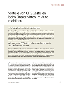 Vorteile von CFC-Gestellen beim Einsatzhärten im Automobilbau