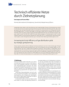 Technisch effiziente Netze durch Zielnetzplanung