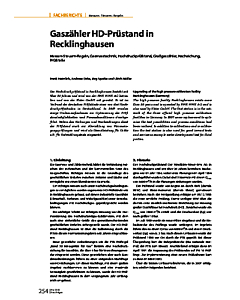 Gaszähler HD-Prüstand in Recklinghausen