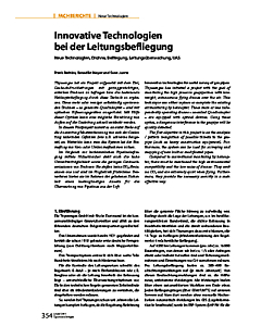 Innovative Technologien bei der Leitungsbefliegung