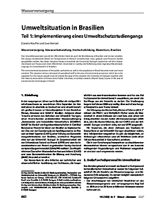 Umweltsituation in Brasilien