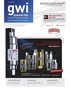 gwi - gaswärme international - Ausgabe 04 2016